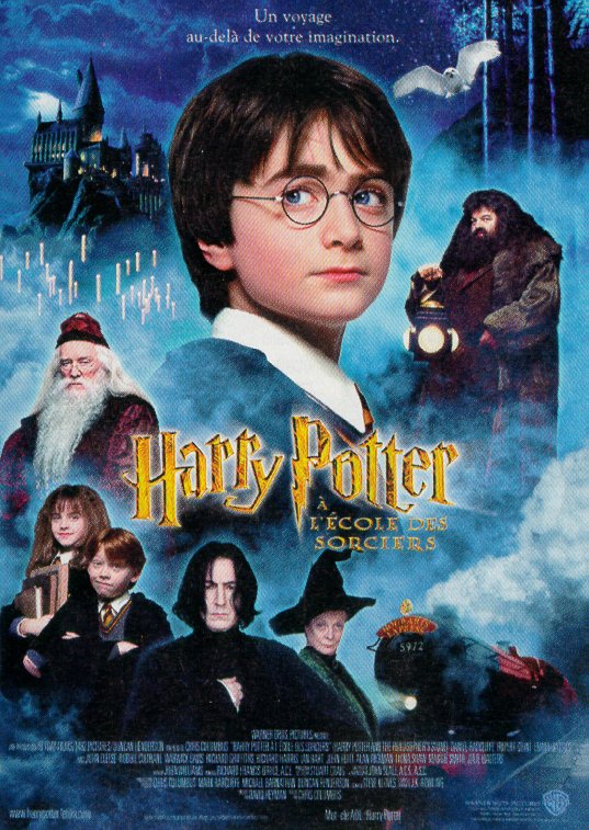 3. Harry Potter à l'école des sorciers